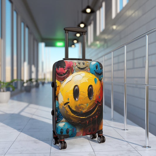 Happy Graffiti Suitcase